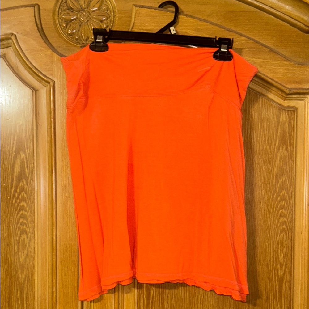 Bobbie Brooks Bright Orange Mini Skirt